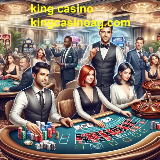 Experiência imersiva no Cassino Ao Vivo do King Casino
